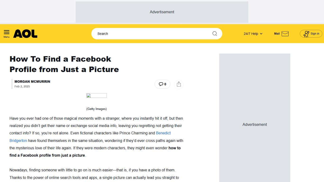 How To Find a Facebook Profile from Just a Picture - AOL